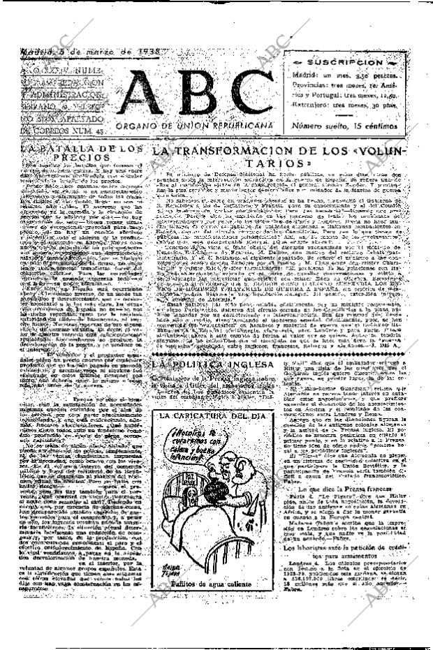 ABC MADRID 05-03-1938 página 2