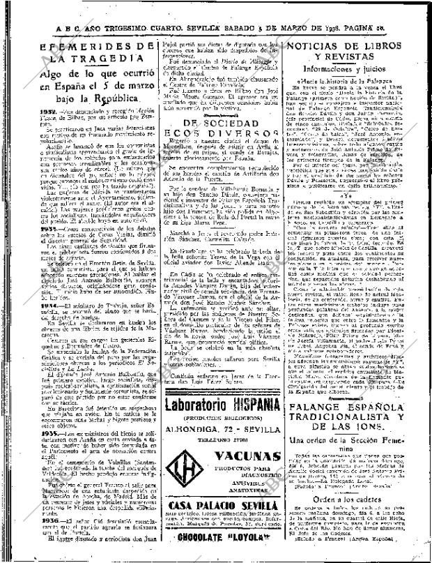 ABC SEVILLA 05-03-1938 página 10
