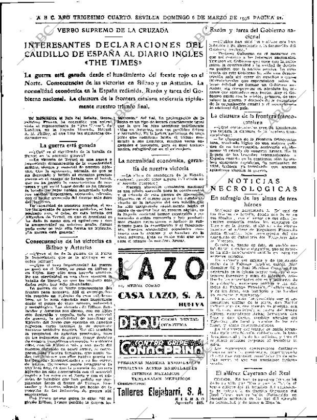 ABC SEVILLA 06-03-1938 página 11