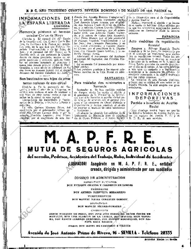 ABC SEVILLA 06-03-1938 página 14