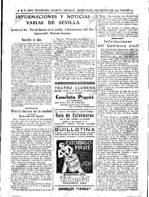 ABC SEVILLA 09-03-1938 página 13