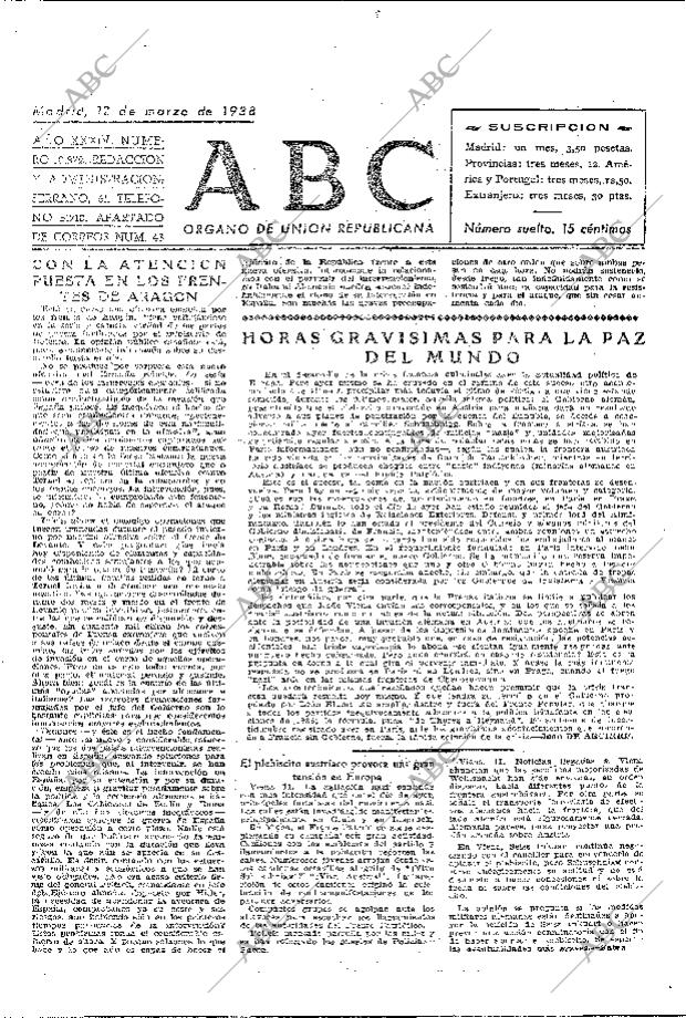 ABC MADRID 12-03-1938 página 2