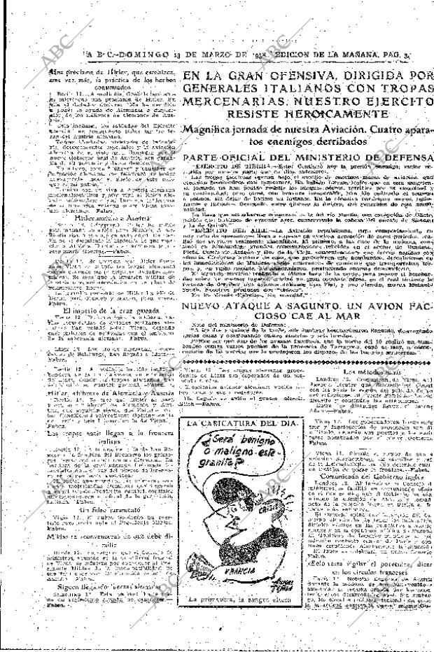 ABC MADRID 13-03-1938 página 3