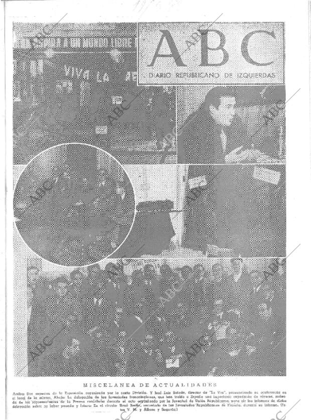 ABC MADRID 19-03-1938 página 1