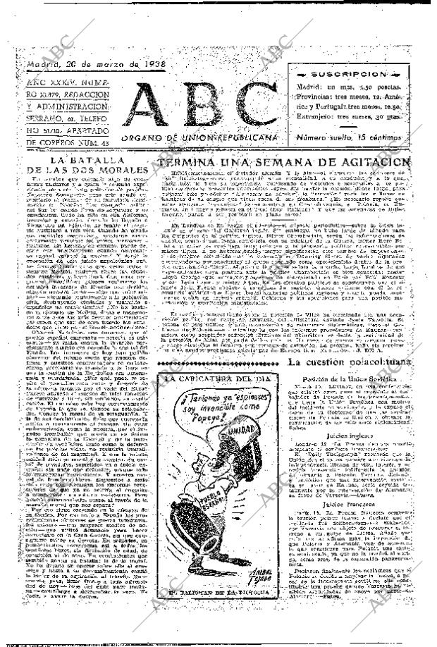 ABC MADRID 20-03-1938 página 2