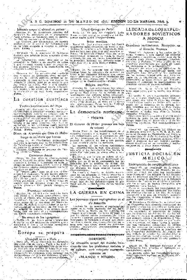 ABC MADRID 20-03-1938 página 3