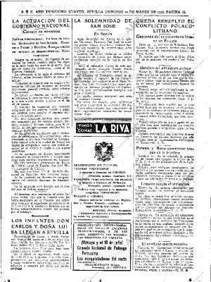 ABC SEVILLA 20-03-1938 página 11