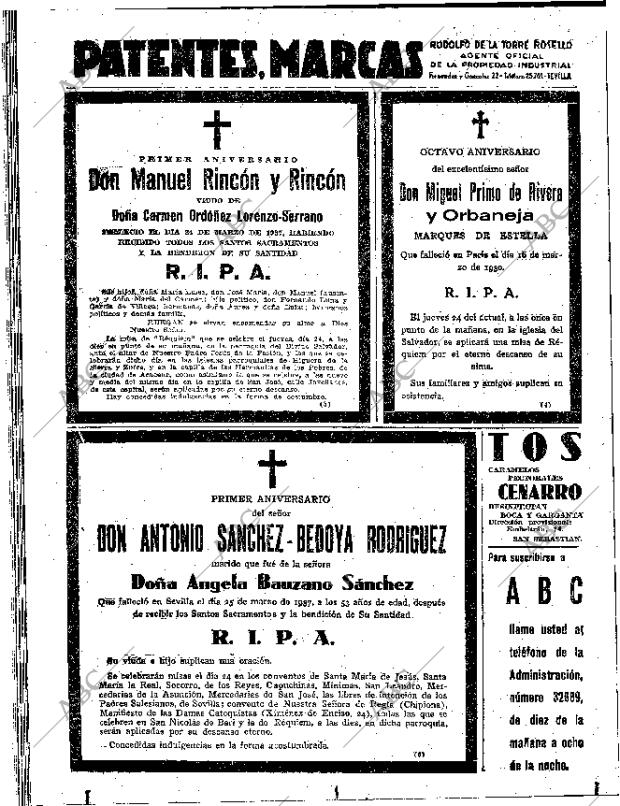 ABC SEVILLA 23-03-1938 página 18