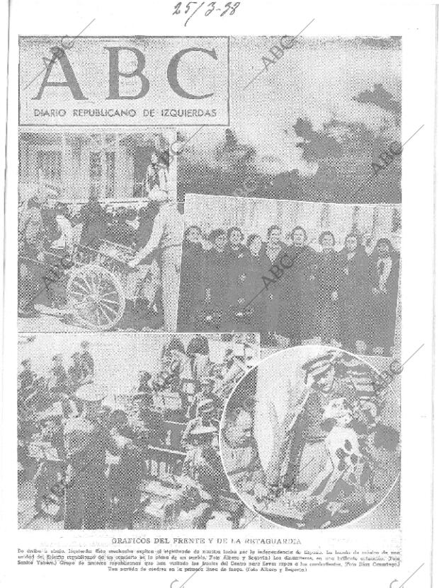 ABC MADRID 25-03-1938 página 1