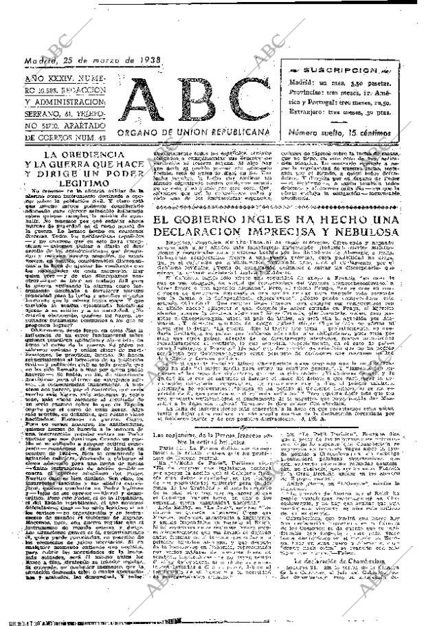 ABC MADRID 25-03-1938 página 2