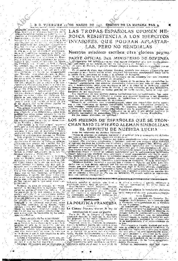 ABC MADRID 25-03-1938 página 3