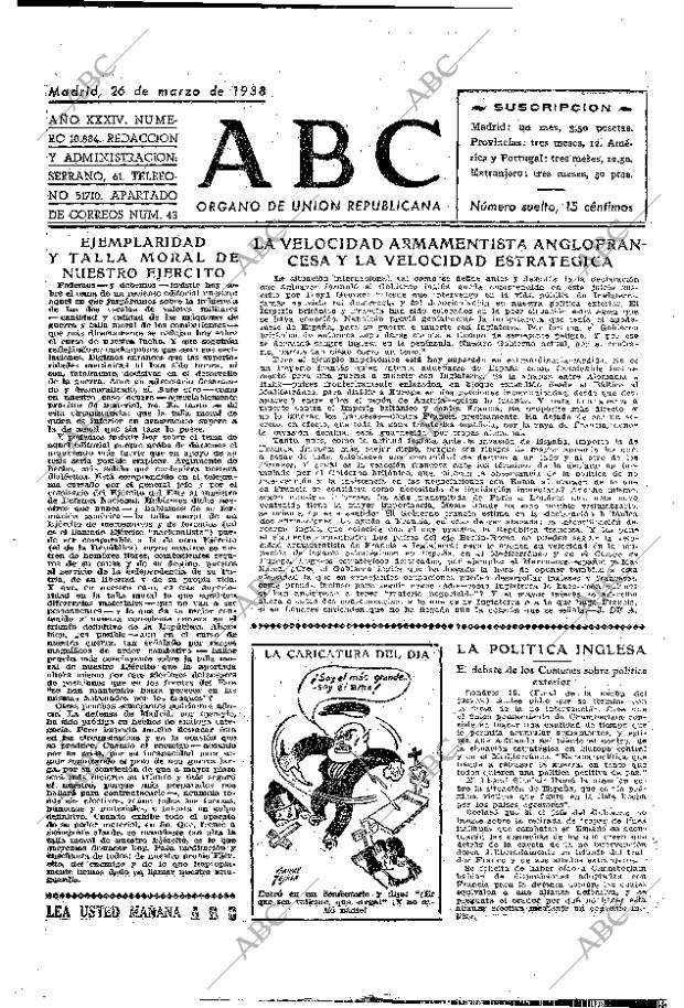 ABC MADRID 26-03-1938 página 2