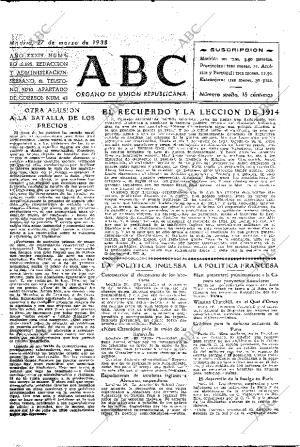 ABC MADRID 27-03-1938 página 2