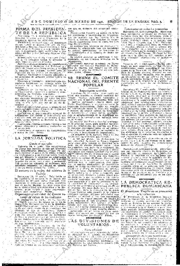 ABC MADRID 27-03-1938 página 5