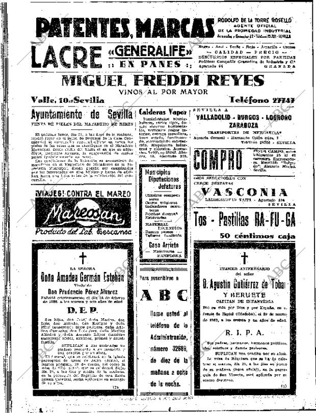 ABC SEVILLA 27-03-1938 página 18