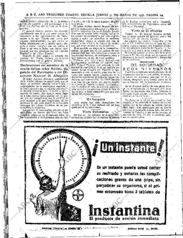 ABC SEVILLA 31-03-1938 página 12