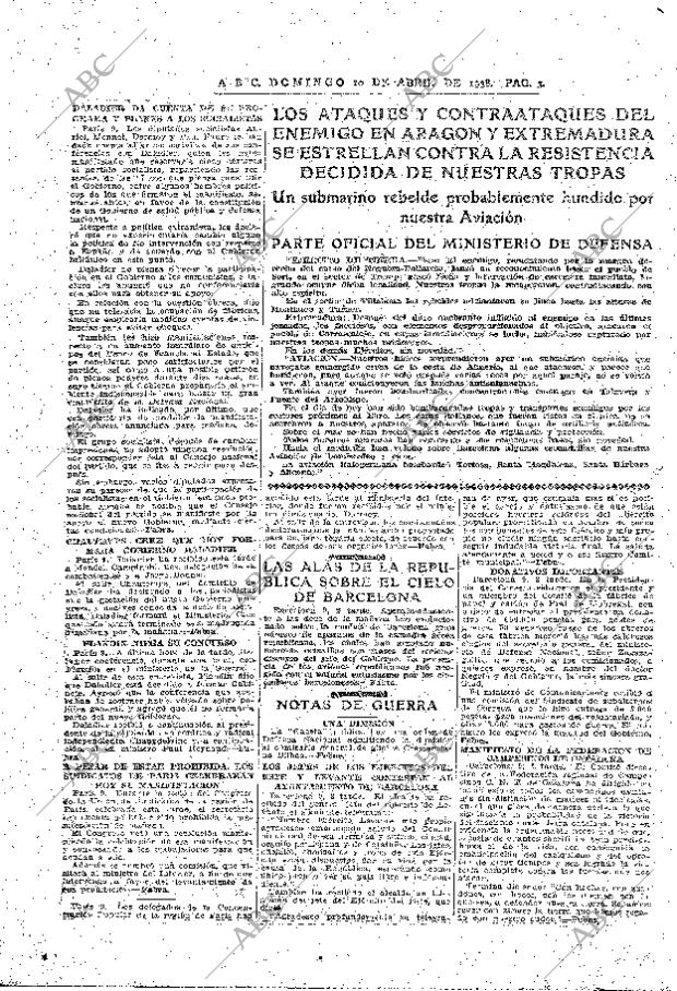 ABC MADRID 10-04-1938 página 3