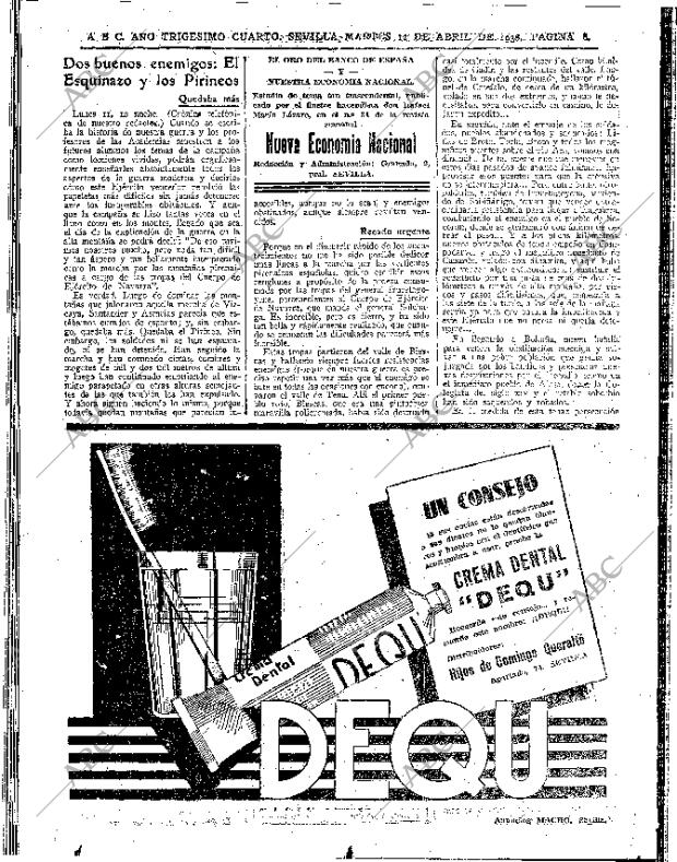 ABC SEVILLA 12-04-1938 página 6