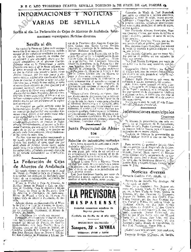 ABC SEVILLA 24-04-1938 página 19