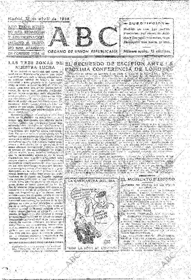 ABC MADRID 27-04-1938 página 2