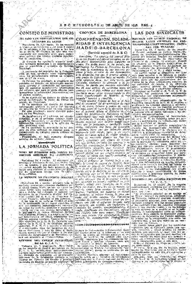 ABC MADRID 27-04-1938 página 5