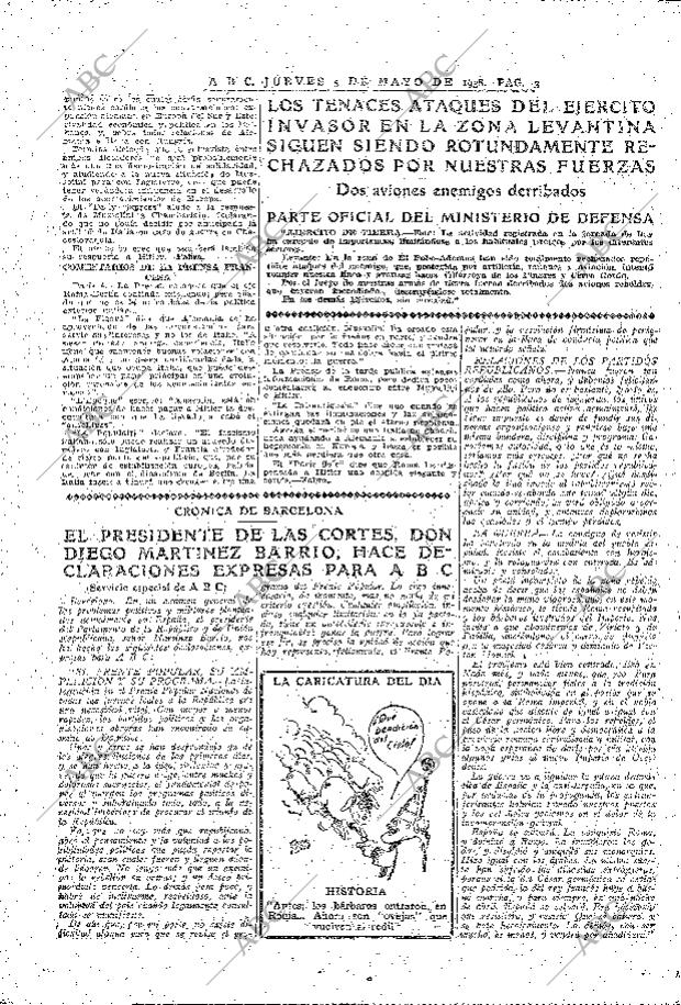 ABC MADRID 05-05-1938 página 3