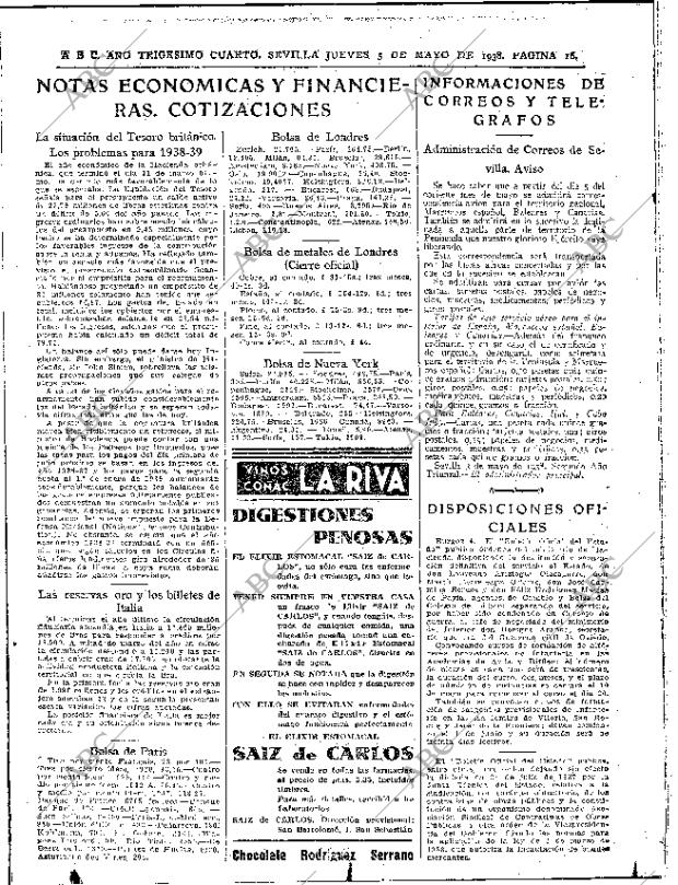 ABC SEVILLA 05-05-1938 página 16
