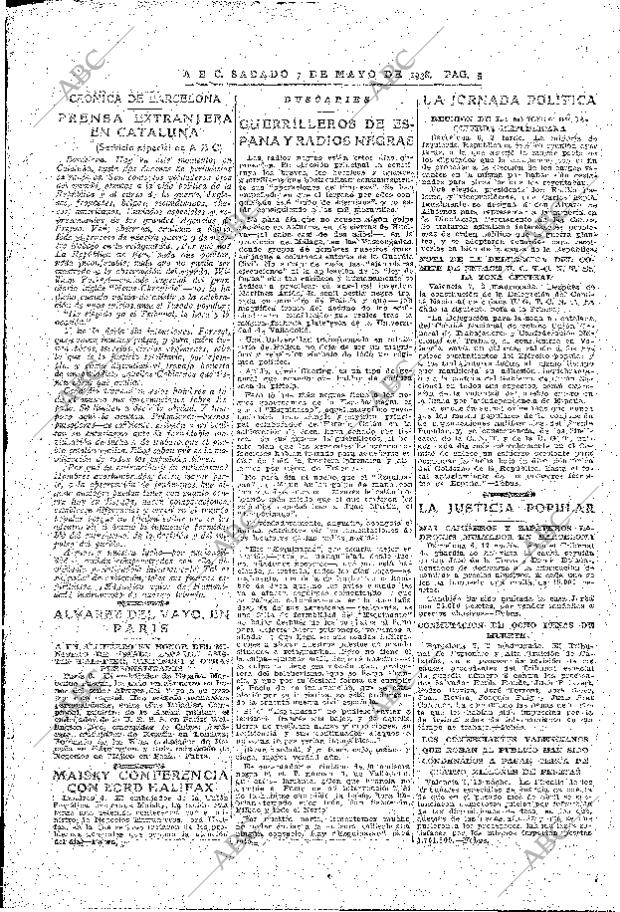 ABC MADRID 07-05-1938 página 5