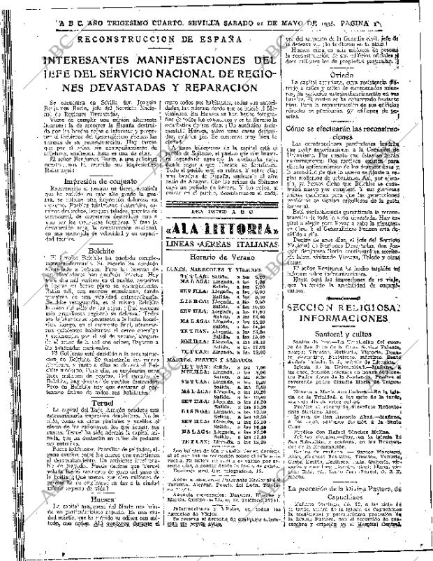 ABC SEVILLA 21-05-1938 página 10