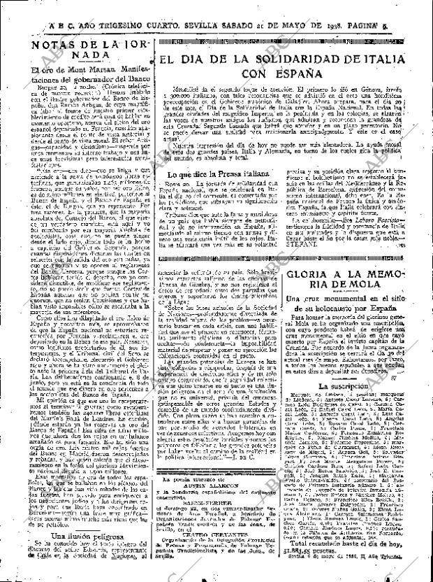 ABC SEVILLA 21-05-1938 página 21