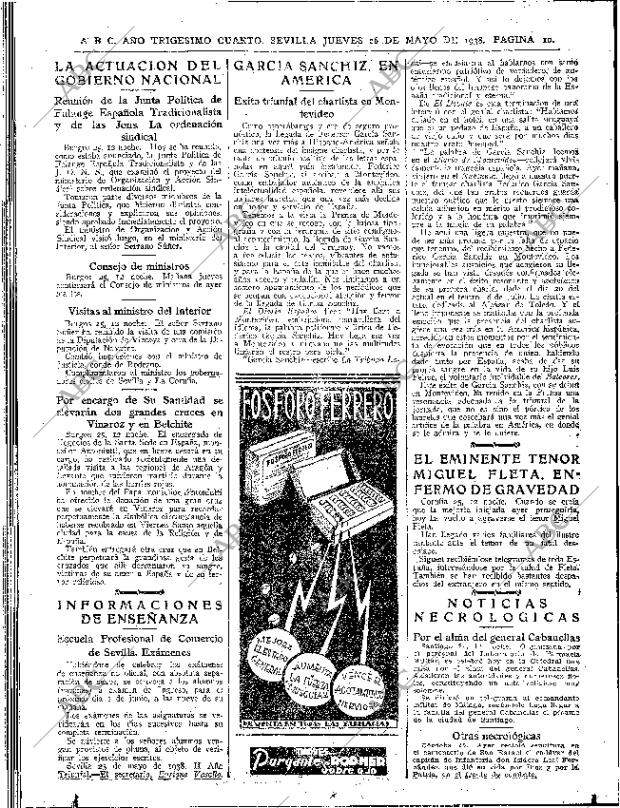 ABC SEVILLA 26-05-1938 página 10