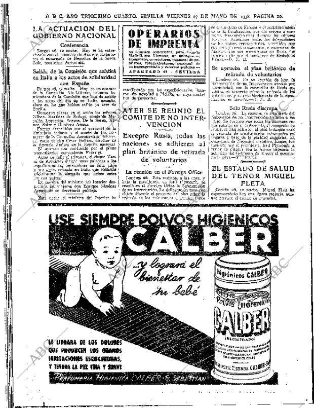 ABC SEVILLA 27-05-1938 página 10