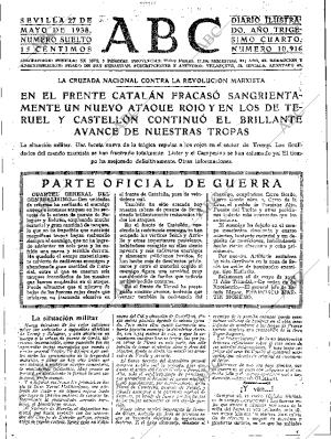 ABC SEVILLA 27-05-1938 página 7