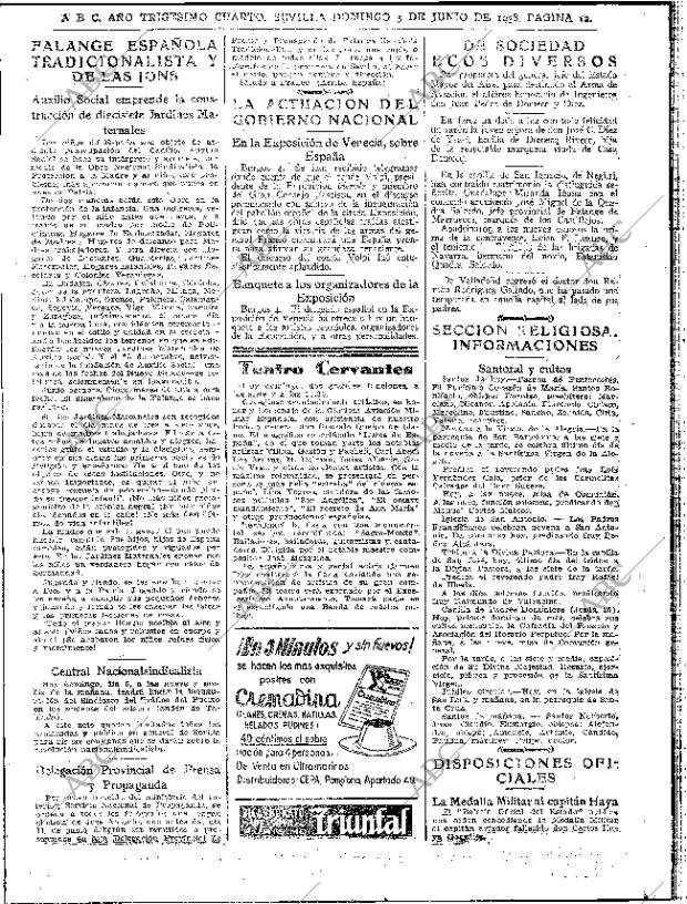 ABC SEVILLA 05-06-1938 página 12