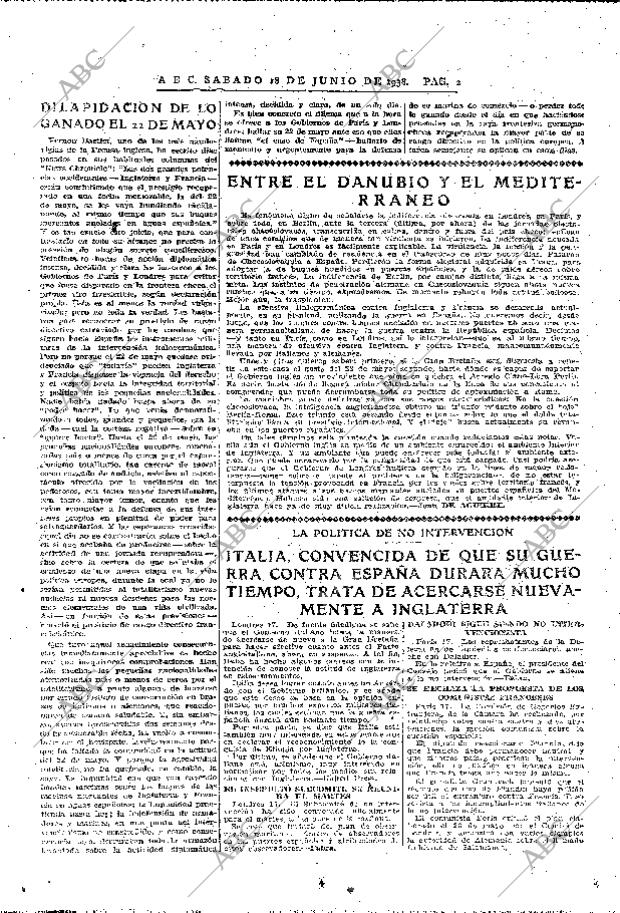 ABC MADRID 18-06-1938 página 2