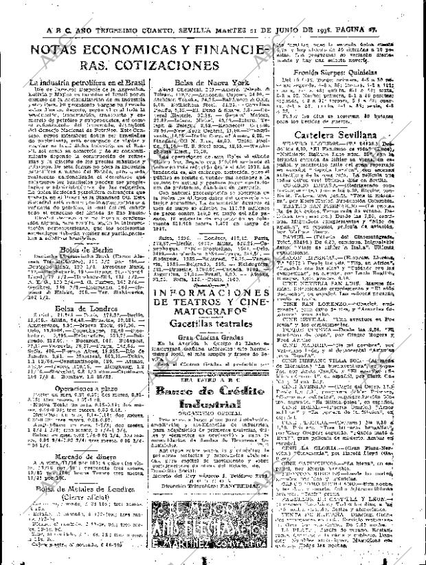 ABC SEVILLA 21-06-1938 página 27