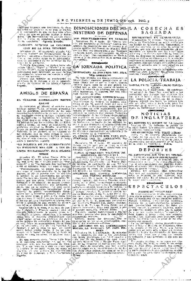 ABC MADRID 24-06-1938 página 3