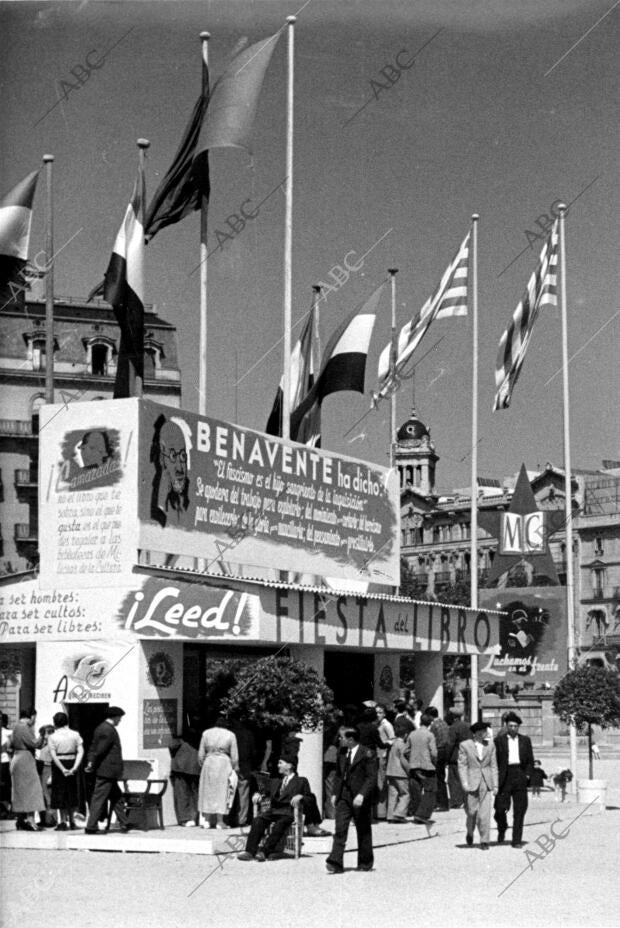 Un aspecto de la fiesta del libro en Barcelona