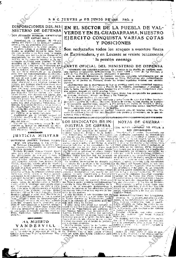 ABC MADRID 30-06-1938 página 3