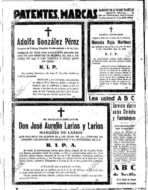 ABC SEVILLA 03-07-1938 página 16