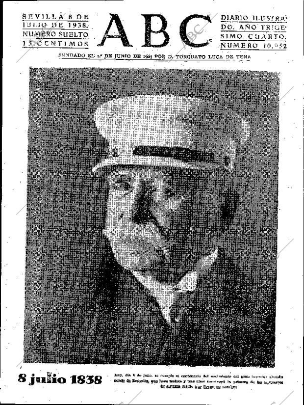 ABC SEVILLA 08-07-1938 página 1