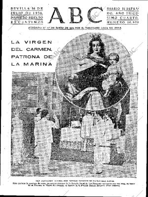 ABC SEVILLA 16-07-1938 página 1