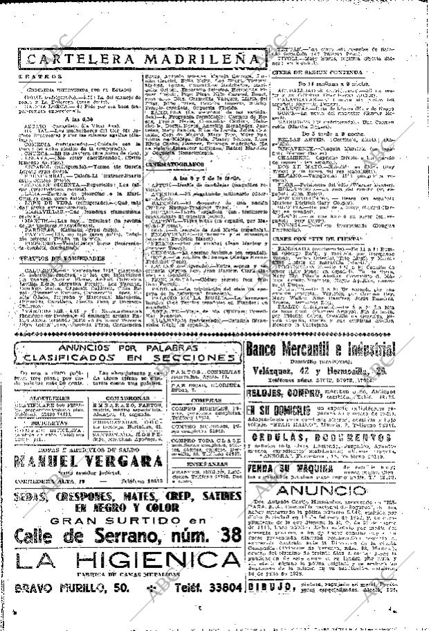 ABC MADRID 22-07-1938 página 6