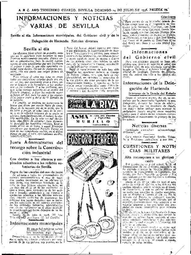 ABC SEVILLA 24-07-1938 página 13