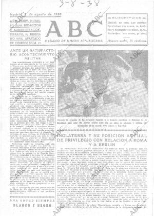 ABC MADRID 03-08-1938 página 1