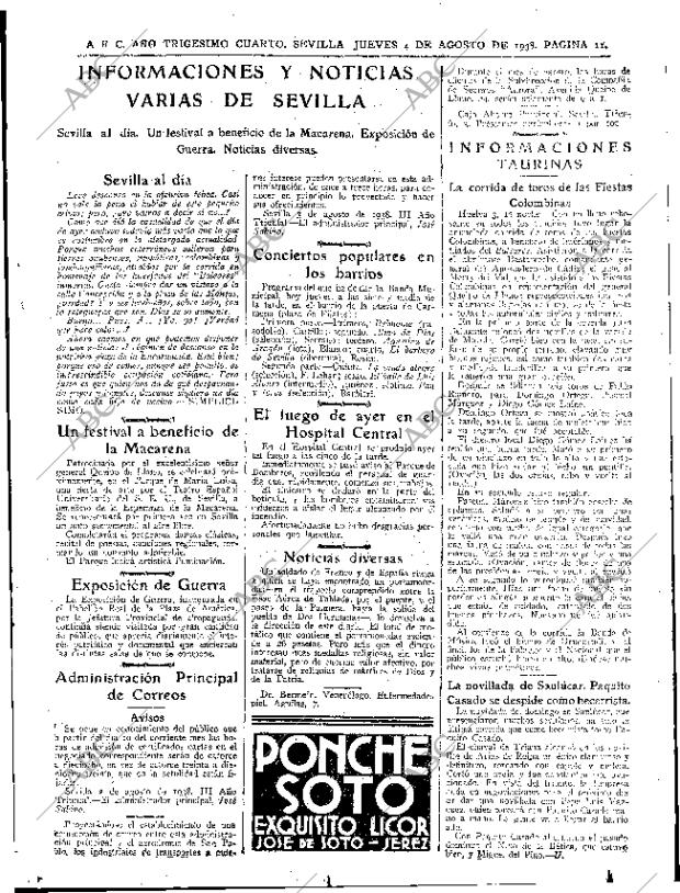 ABC SEVILLA 04-08-1938 página 11