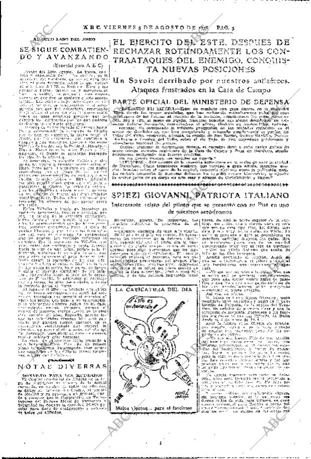 ABC MADRID 05-08-1938 página 3