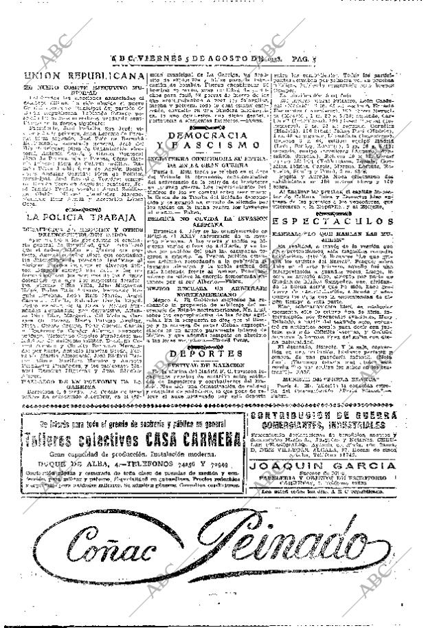 ABC MADRID 05-08-1938 página 5