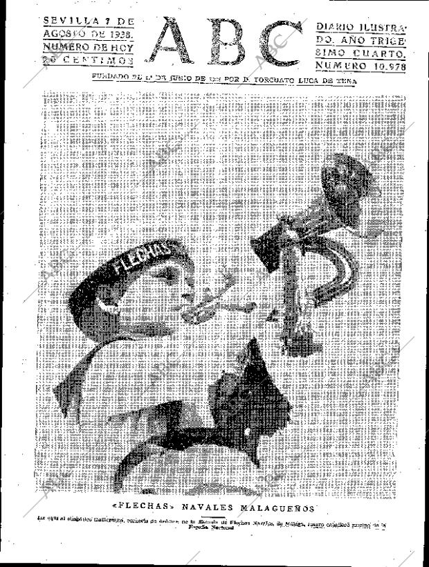 ABC SEVILLA 07-08-1938 página 1