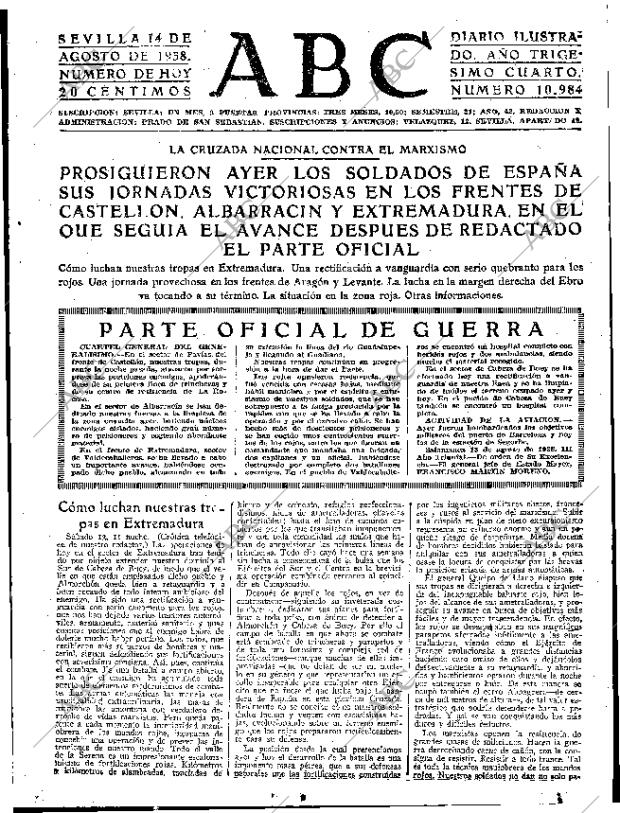ABC SEVILLA 14-08-1938 página 7